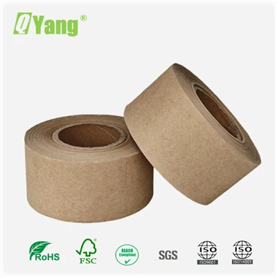 Nastro adesivo in carta Kraft biodegradabile a base d'acqua per legare e fissare